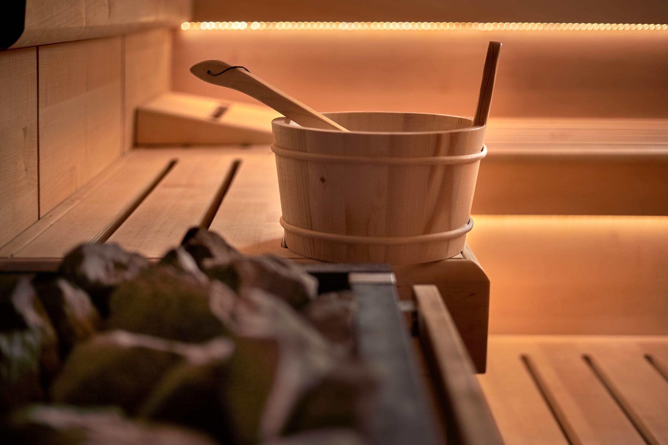 Elementos de una sauna
