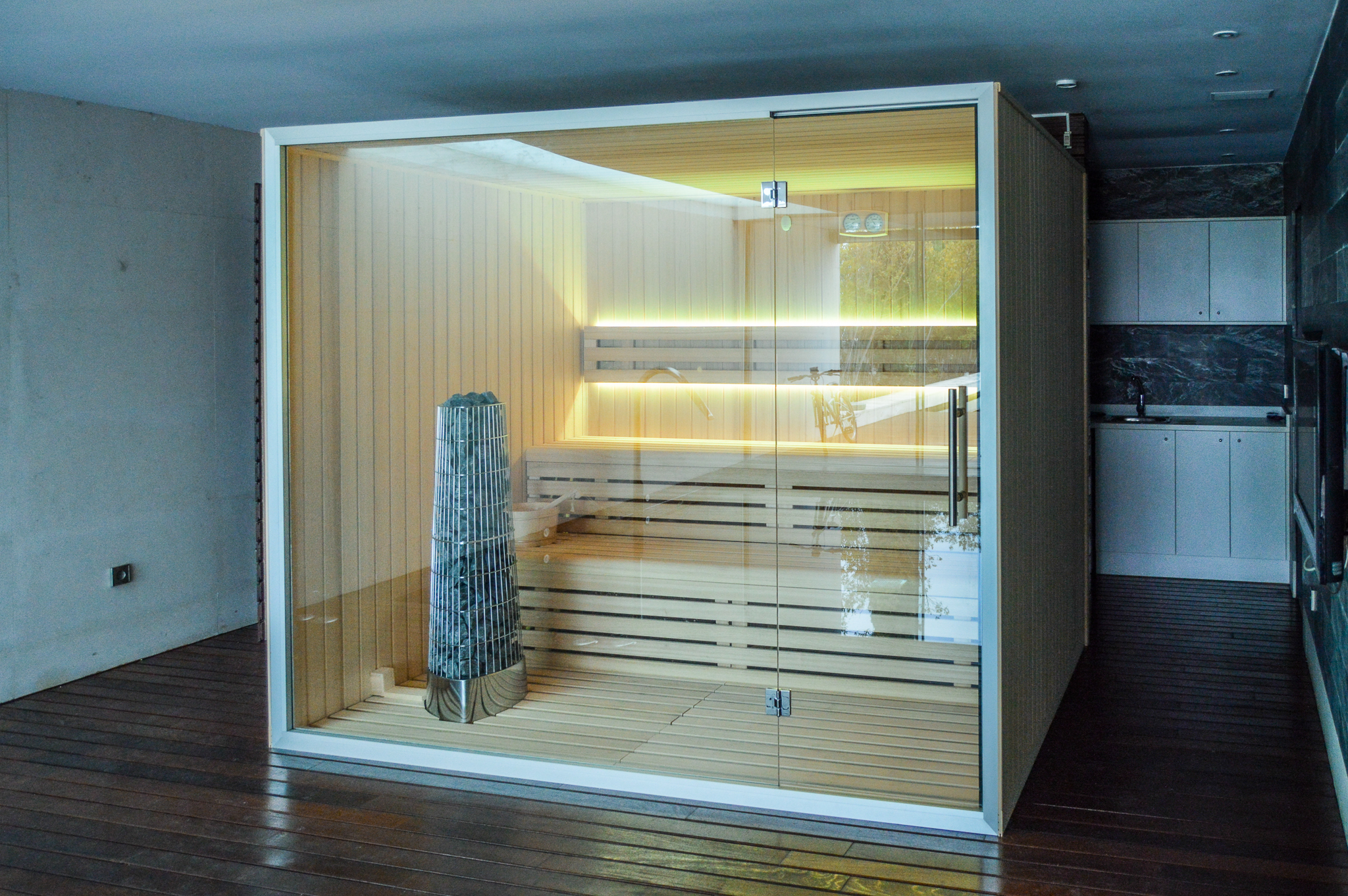 Sauna Luxe Cromoterapia -07