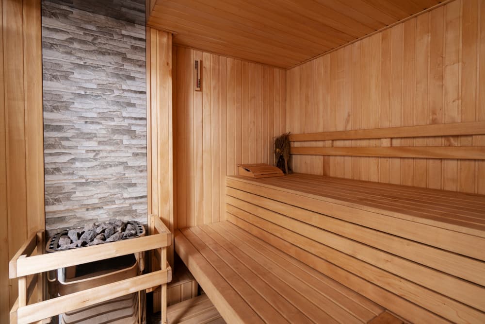 Sauna de madera