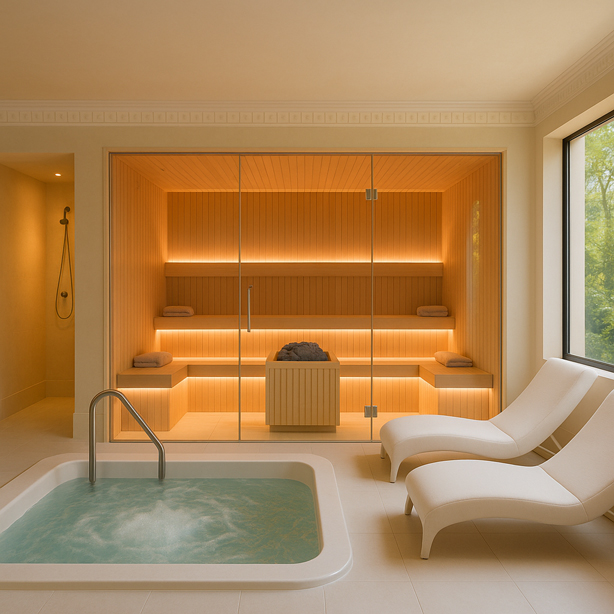 Sauna para SPA