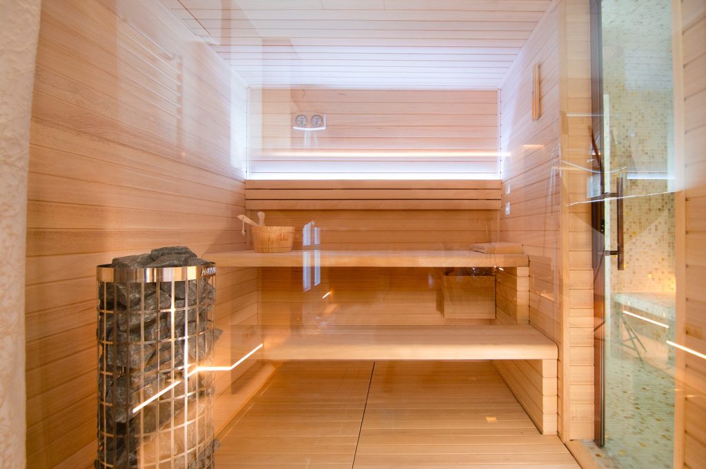 Sauna Luxe Tupida con Bano Turco 8